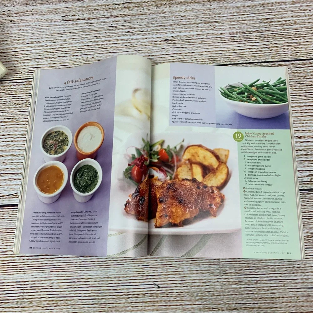 Cooking‎ Light Magazine [March 2007] Feel-Good Comfort Food Recipes
